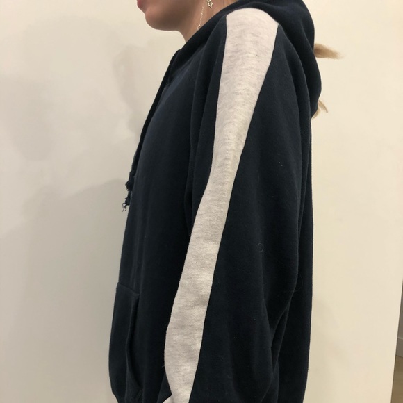 Navy Boyfriend Sweater - Picture 2 of 4